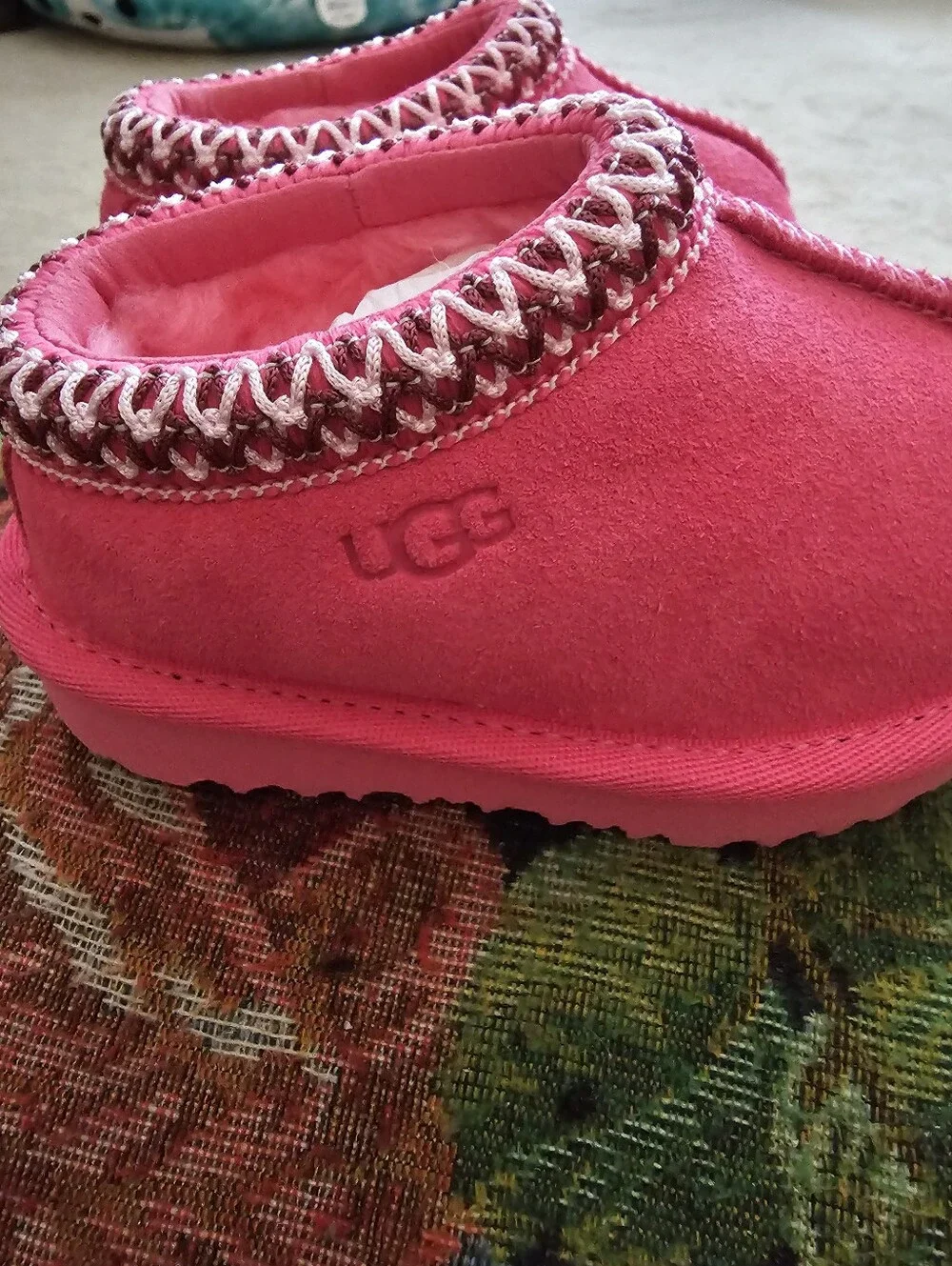 UGG plush slippers